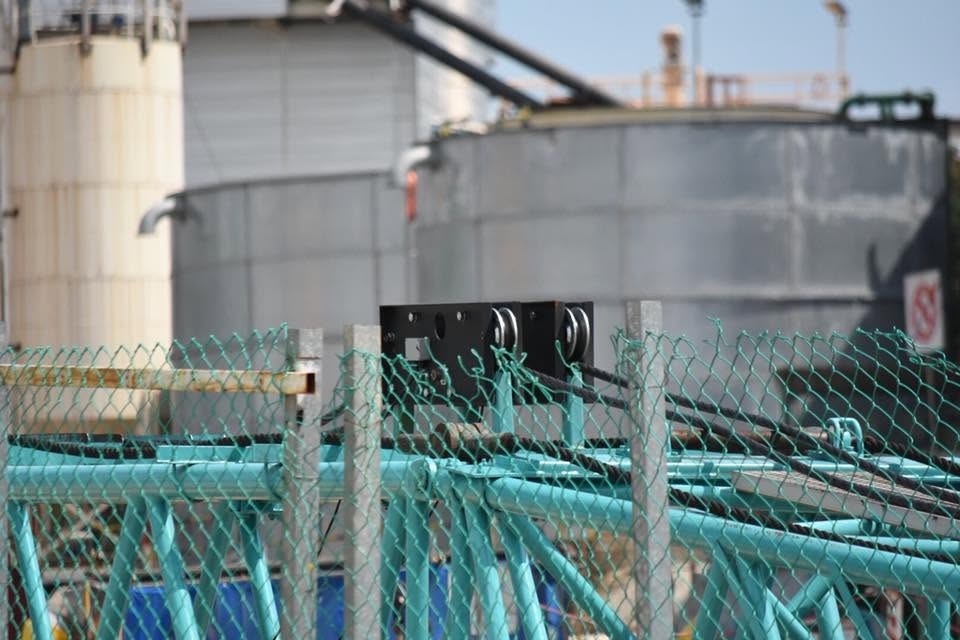 Installed lifting-system component in an industrial construction environment